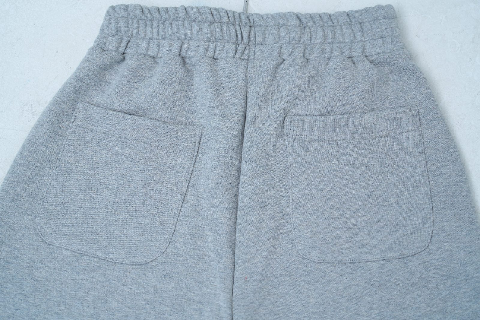 XAI Font Wide Pants - Melange Grey 5