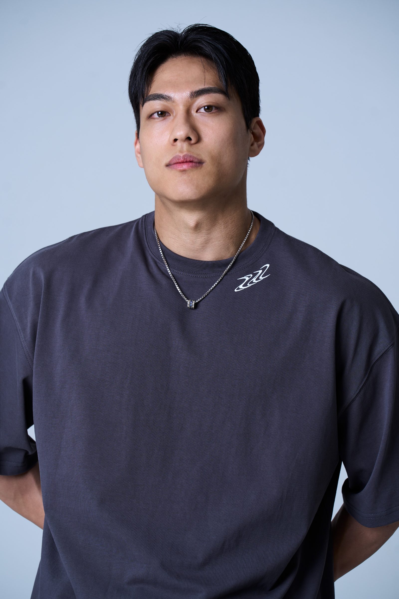 XAI Signature Logo Overfit T-Shirt - Charcoal 1