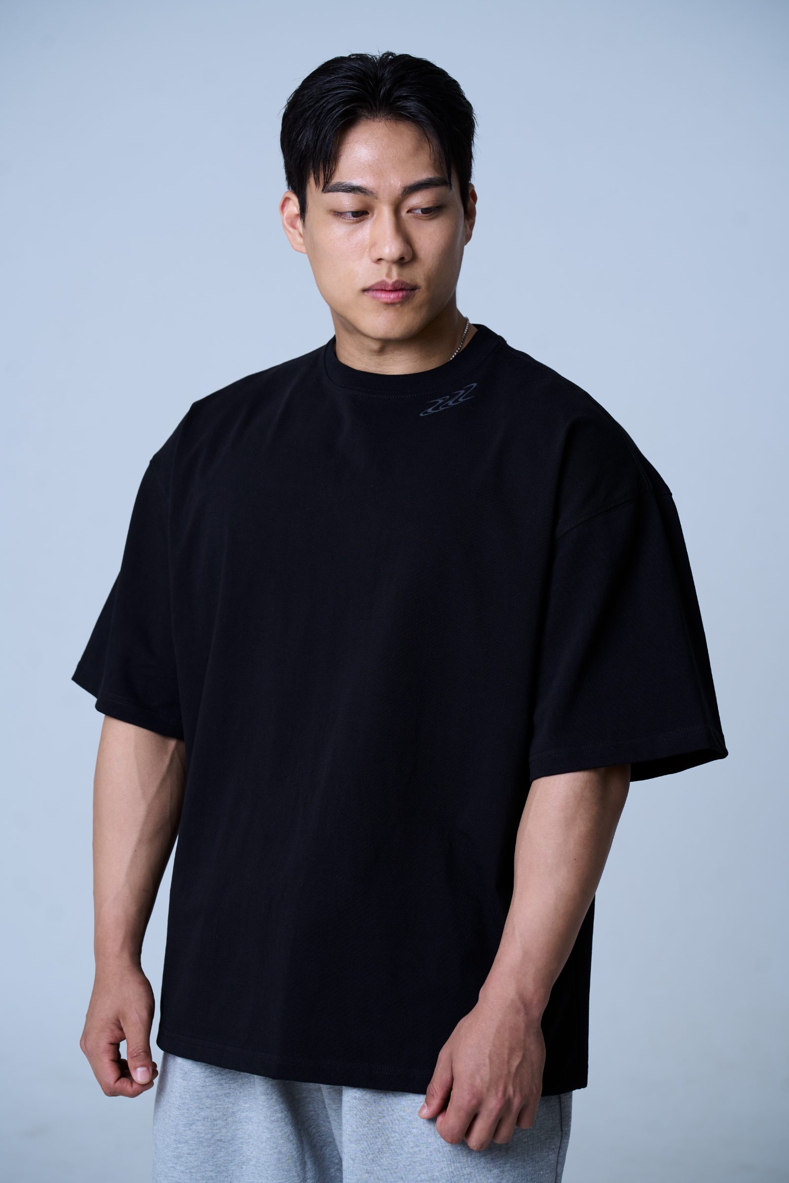 XAI Signature Logo Overfit T-Shirt - Black 4